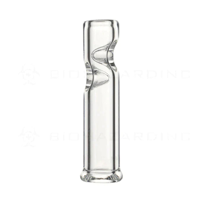 BIO Glass Stiletto Cross Top Small Size Glass Tips 8mm - 100 Units